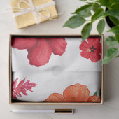 Tropische Blume Seidenpapier (Geschenk)