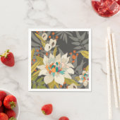 Tropische Blume Serviette (Beispiel)