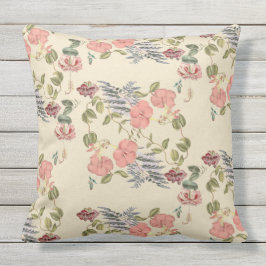 Tropische Blume Sitzkissen 20x20 Kissen