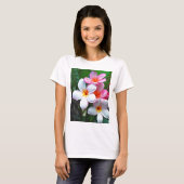 Tropische Blume T-Shirt (Vorne ganz)