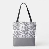 Tropische Blume Tote Bag Tasche (Rückseite)