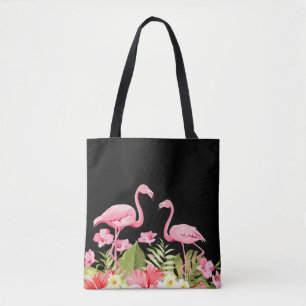 Tropische Blume und Flamingos-32146 Tasche