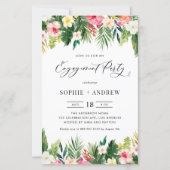 Tropische Blume und Grüne Engagement Partei (Vorderseite)