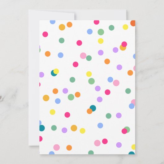 Tropische Blume und Hochzeiten im Grünen Einladung (Rückseite)