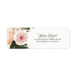Tropische Blume und Palm-Blätter Hochzeiten
