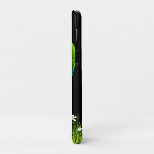 Tropische Blume und weiße Farben Case-Mate iPhone Hülle (Hinten/Links)