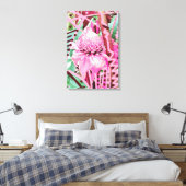 Tropische Blume von Leinwand (Insitu (Schlafzimmer))