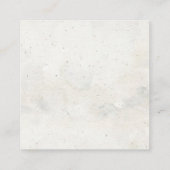 Tropische Blume Windelwinddusche Begleitkarte (Rückseite)