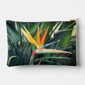 Tropische Blume Zubehörtasche (Rückseite)