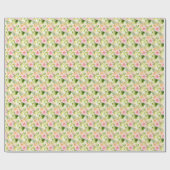 Tropische Blumen der Jungle Geschenkpapier (Flach)