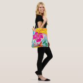 Tropische Blumen im Wind Tasche (Am Model)