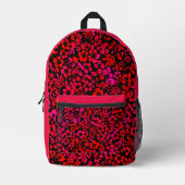 Tropische Blumen Rucksack (Vorderseite)