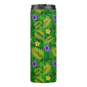 tropische Blumen Thermosbecher (Rückseite)