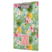 Tropische Blumen u. Ananas | addieren Ihre Klemmbrett (Links)