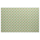Tropische Blumen u. Ananas Stoff (Yard (91,4 cm))