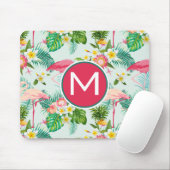 Tropische Blumen und Vögel | addieren Ihre Mousepad (Mit Mouse)