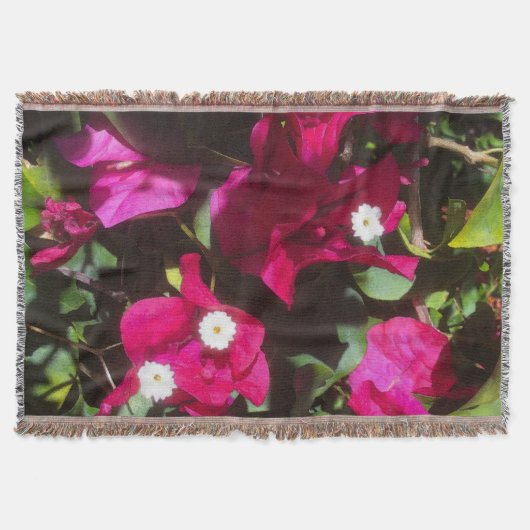 Tropische Blumendrucke, Retro-Stimmung Decke (Vorderseite)