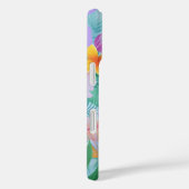 Tropische Blumenrabatte Sommerästhetik Case-Mate iPhone Hülle (Rückseite / Rechts)