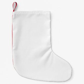 Tropische Blüte: Dunkles trendy Muster Kleiner Weihnachtsstrumpf