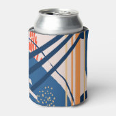 Tropische Blüte: Moderner Führer Dosenkühler (Kanne Vorderseite)