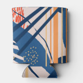 Tropische Blüte: Moderner Führer Dosenkühler (Rückseite)