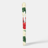 Tropische Blüten des weißen Lotus Case-Mate iPhone Hülle (Rückseite / Links)