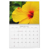 Tropische Blüten Kalender (Feb 2027)