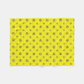 Tropische Bluthochdrucke Fleecedecke (Vorderseite (Horizontal))