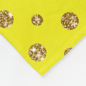Tropische Bluthochdrucke Fleecedecke (Ecke)
