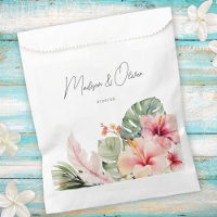 Tropische Botanicals-Hochzeit