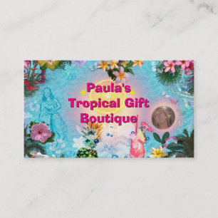 Tropische Boutique Visitenkarte