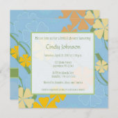 Tropische Brautparty-Einladung - Einladung (Vorne/Hinten)