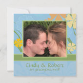 Tropische Brautparty-Einladung - Einladung (Rückseite)