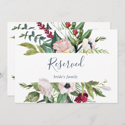 Tropische Breeze vorbehaltenes Zeichen (Vorne/Hinten)