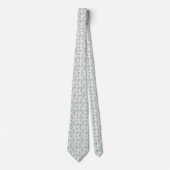 Tropische Breeze Wedding Keepake Neck Tie Krawatte (Vorderseite)