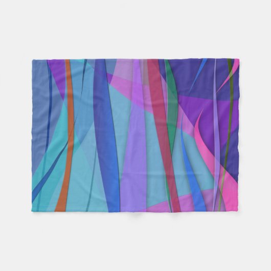 Tropische Brise Fleecedecke (Vorderseite (Horizontal))