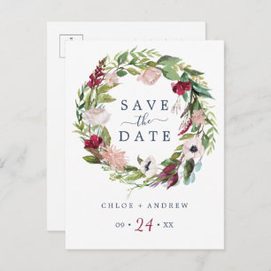 Tropische Brise Save the Date Postkarte