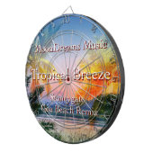 Tropische Brise Stoneygate Goa Beach Remix Dartscheibe (Vorderseite rechts)