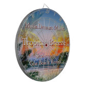 Tropische Brise Stoneygate Goa Beach Remix Dartscheibe (Vorderseite Links)