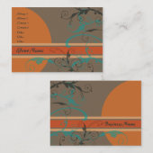 Tropische Brisen-Visitenkarte Visitenkarte (Vorne/Hinten)