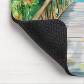 Tropische Brücke Mousepad (Ecke)