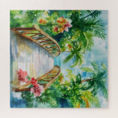 Tropische Brücke Puzzle (Horizontal)