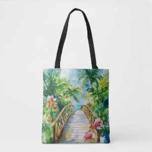 Tropische Brücke Tasche