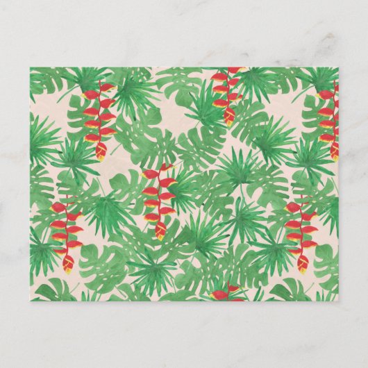 Tropische Canopy Postkarte (Vorderseite)