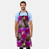 Tropische Cattleya-Orchidee-Blume Schürze (Getragen)