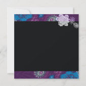 Tropische Cocktails 40. Geburtstag Party Einladung (Rückseite)