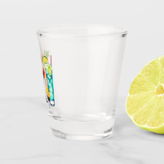 Tropische Cocktails Schnapsglas (Rechts)