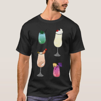 Tropische Cocktails T-Shirt
