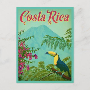 Tropische Costa Rica Postkarte
