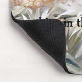 Tropische Creme Gold Ananas Mousepad (Ecke)